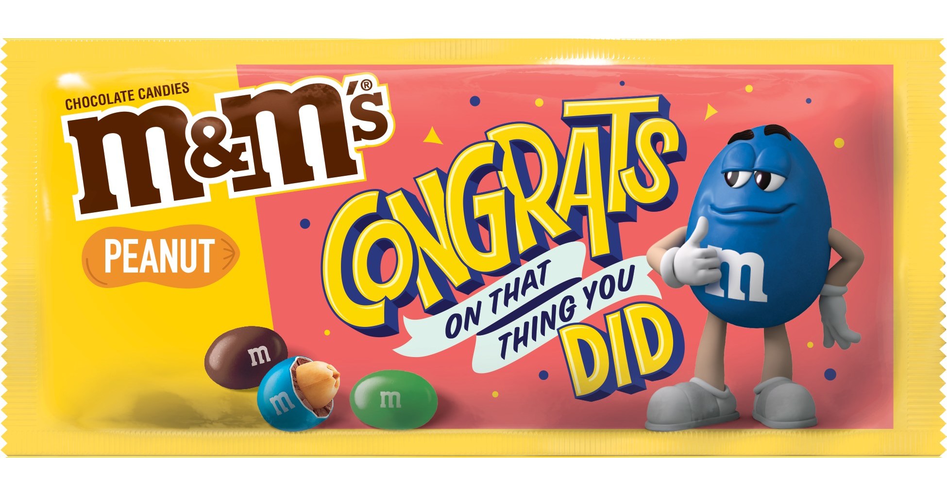 Does the yellow M&M's 'spokescandy' have a new job with Snickers