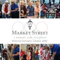 Residents of Market Street Memory Care East Lake Celebrate Tradition and Sport at the Market Street 2020 Winter Olympic Games