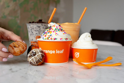 The combination of Orange Leaf Frozen Yogurt and Humble Donut Co. creates the perfect pair. This co-brand opportunity is off to a sweet start.