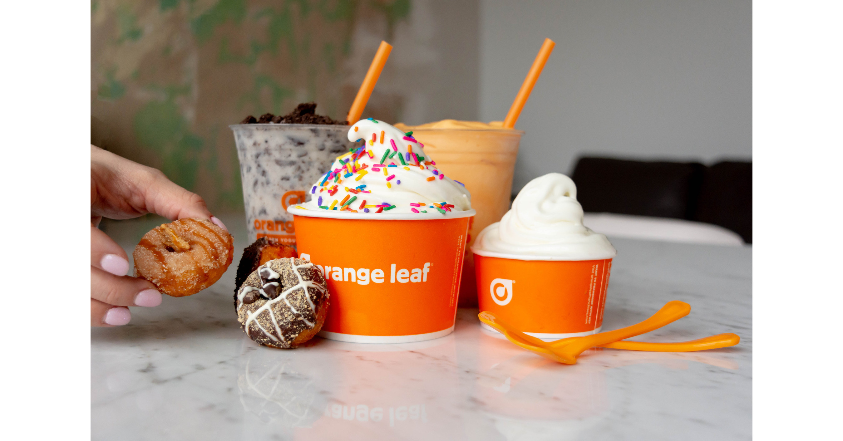 Orange Leaf's Positive Same Store Sales Growth Continues