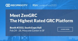 Media Advisory: Reciprocity to Demonstrate Advanced Information Security Governance, Risk and Compliance Capabilities of ZenGRC at the RSA Conference