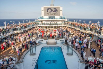Princess Cruises Sets GUINNESS WORLD RECORDS™ Title for Largest Multi-Location Vow Renewal