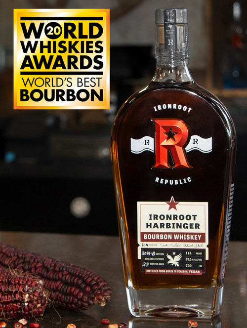 Ironroot Harbinger Straight Bourbon Whiskey