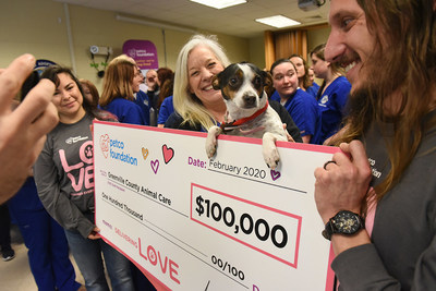 Greenville County Animal Care in South Carolina was surprised with a $100,000 investment to support their lifesaving work.