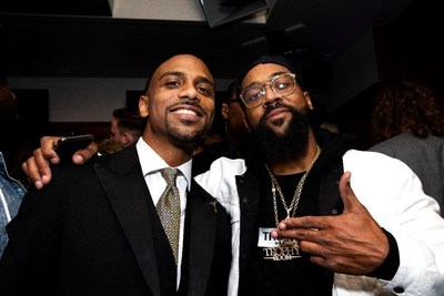 (Left to right) Brothers, Jeffrey and Marcus Jordan of the Heir Jordan Foundation. (Photo by The Players' Tribune)