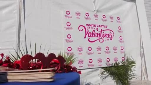 VIDEO: White Castle and H-E-B bring one-of-a-kind Valentine's Day experience to San Antonio, TX, with pop-up White Castle restaurant.
