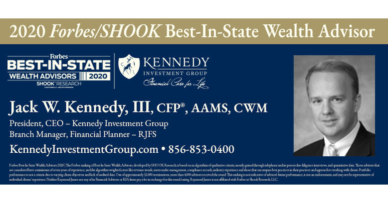 Kennedy Investment Group's Jack W. Kennedy III Named to Forbes' List of ...