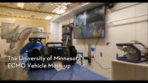 A 24-7 mobile life support program serving Minnesota is the first in the nation to serve multiple health care systems. Video credit: University of Minnesota.