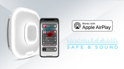 Apple AirPlay 2 Now Available on the Onelink Safe & Sound by First Alert®