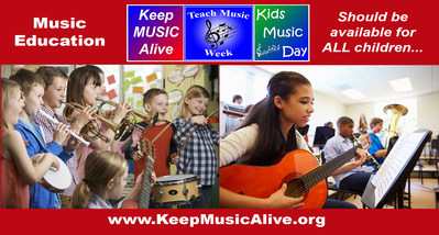 Music Education should be available for ALL children