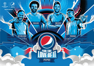 Messi, Salah, Pogba i Sterling demonstrują światowej klasy tricki i umiejętności w nowej kampanii Pepsi®