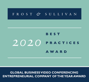 Pexip named Frost &amp; Sullivan's 2020 Global Entrepreneurial Company of the Year