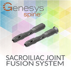 Genesys Spine is pleased to announce the launch of our Sacroiliac Joint Fusion System