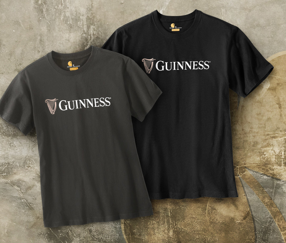 Guinness is helping those celebrating St. Patrick's Day to dress for the occasion with the new Guinness x Carhartt collaboration. United by the spirit of hard work and master craftsmanship, this collection includes everything from tees to hoodies to hats and more.