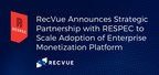 RecVue Announces Strategic Partnership with RESPEC to Scale Adoption of Enterprise Monetization Platform