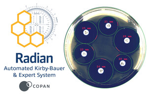 COPAN launches Radian™ new technology to fully automate Kirby-Bauer AST setup, plate incubation, imaging and interpretation
