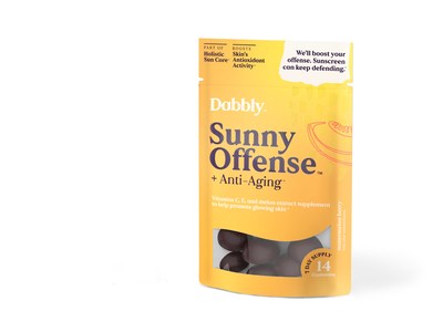 Dabbly&trade; Sunny Offense&trade; Gummies +Anti-Aging