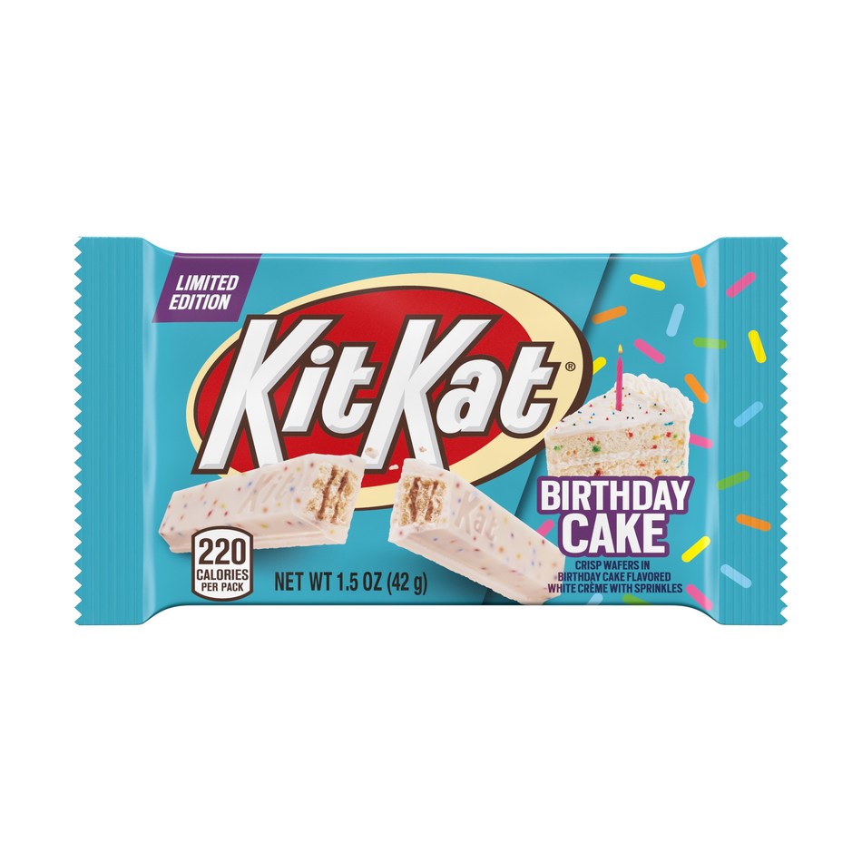 Surprise! KIT KAT® Brand Celebrates Launch Of Birthday Cake Flavor