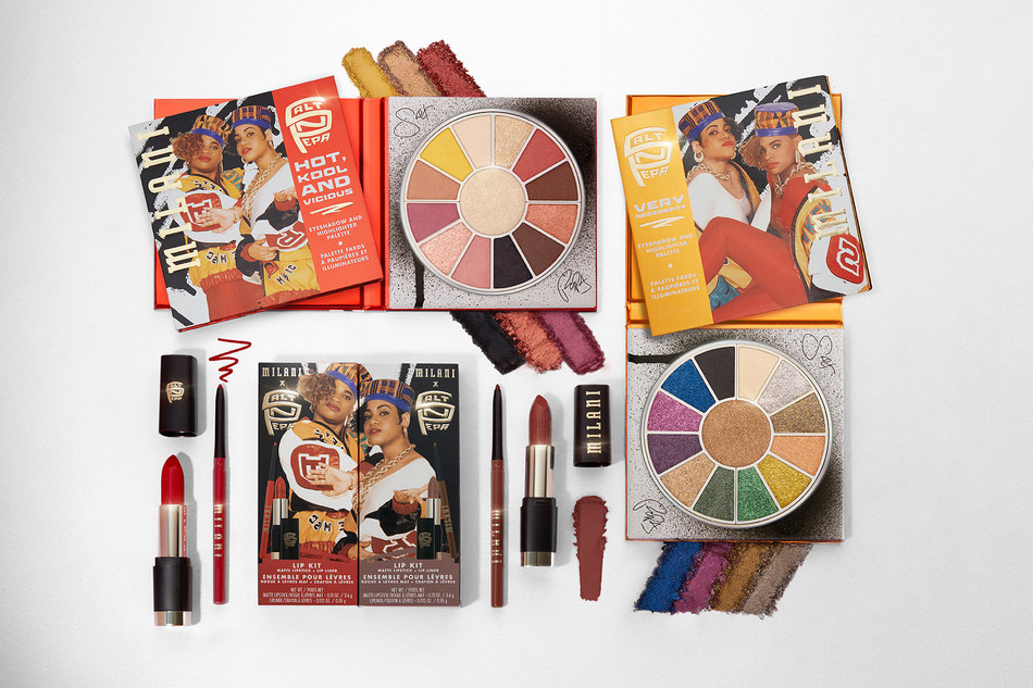 Milani Cosmetics Teams Up With The First Ladies Of Hip Hop Salt N Pepa