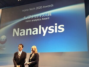 Nanalysis Wins 'Best New Analytical Product' at Top Nanotechnology Exhibition in Japan