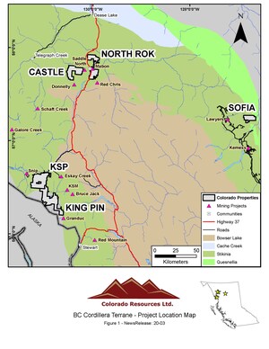 Colorado Resources Announces 2020 Exploration Plans for the Golden Triangle and Toodoggone District