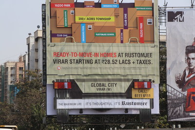 Rustomjee Global City Outdoor Hoarding