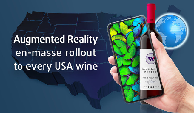 Augmented Reality Wine from every USA wine