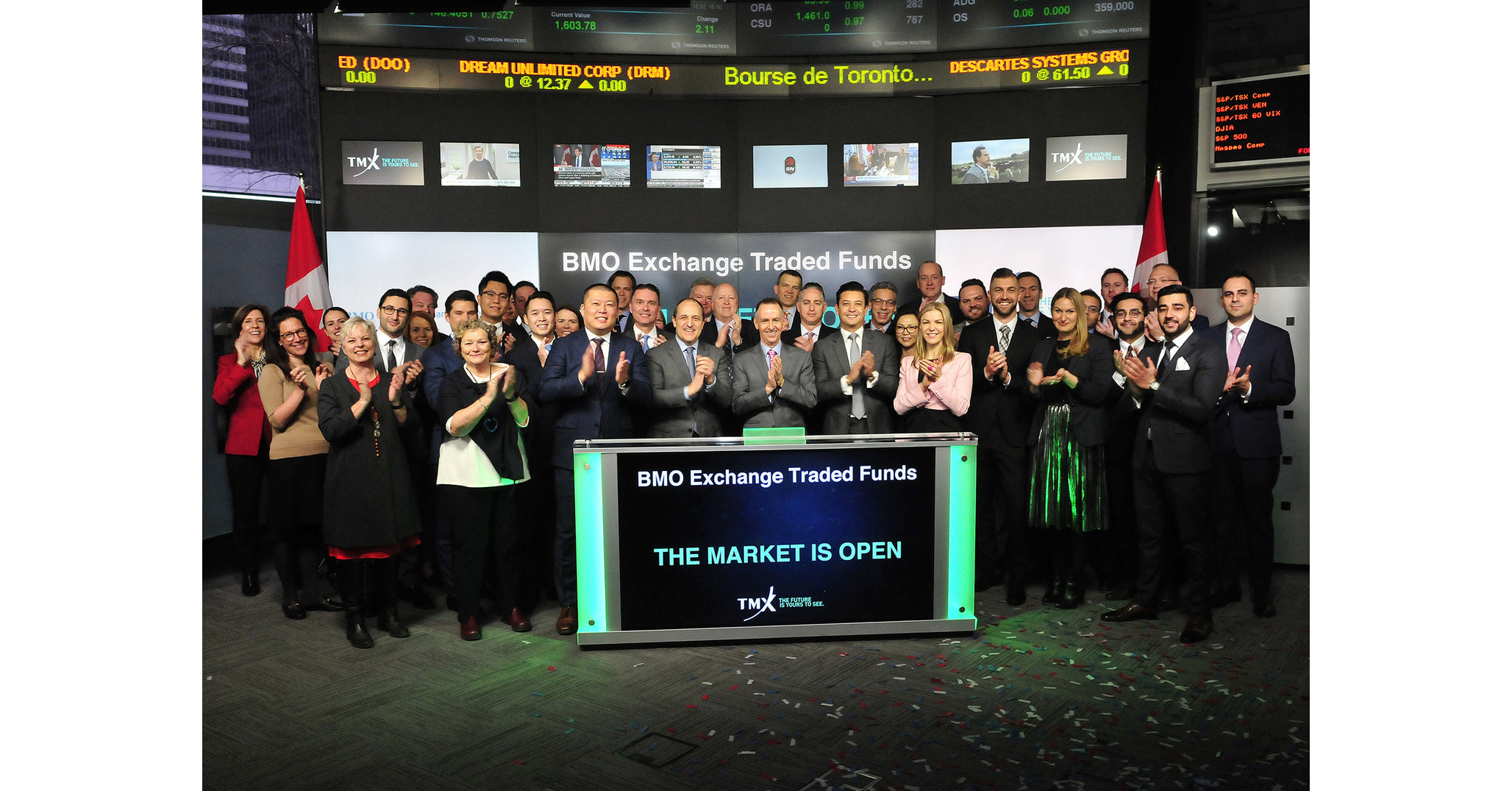 BMO Exchange Traded Funds Opens the Market