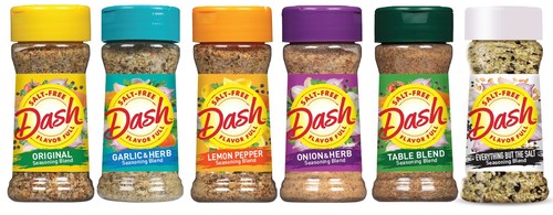 Dash salt-free seasoning blends