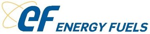 Energy Fuels Announces Closing of Previously Announced US$16,611,000 Bought Deal Offering