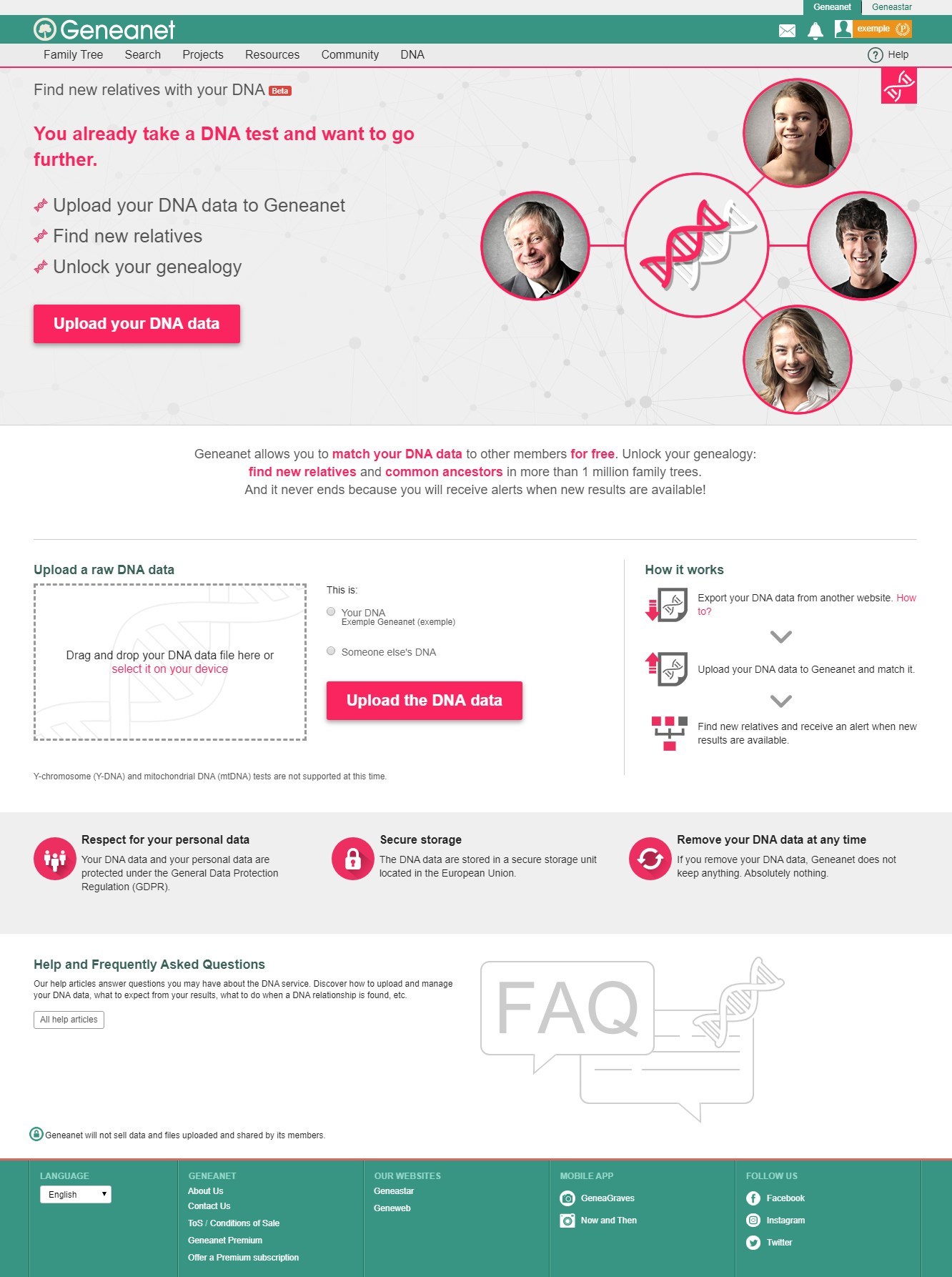 https www prnewswire com news releases geneanet the leading genealogy website in europe launches its dna matching service 301008504 html