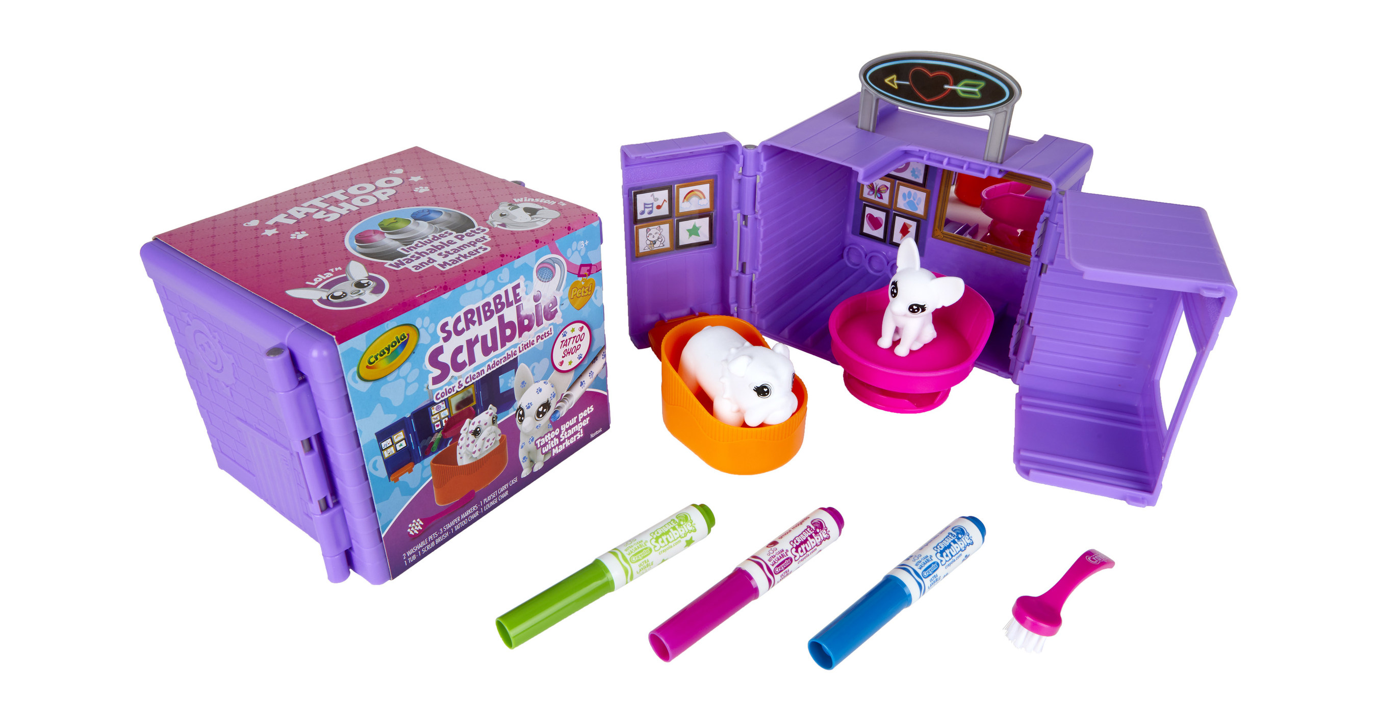 Crayola Introduces New Scribble Scrubbie Pets, Glitter Dots Kits