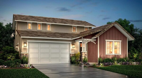 Two-story floor plan at Cielo at Sand Creek | Century Communities