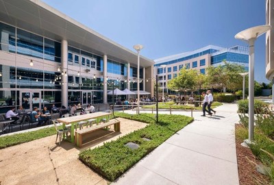 The Campus at Lawson Lane, the Global Headquarters for ServiceNow, Inc., is a state-of-the art Class A office campus consisting of three (3) buildings – two (2) five-story office buildings and a three-story amenity building.