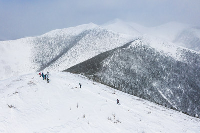 En route pour la Traversée de la lumière! (Groupe CNW/Traversées de la Gaspésie)