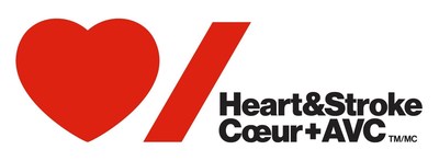Logo : Coeur + AVC (Groupe CNW/Fondation des maladies du coeur et de l'AVC)