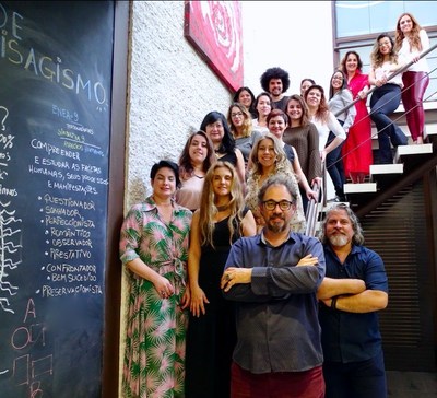 Tania Trindade, Nicoli Landy, Thaís Trindade Melro Milhomens, Simone Pismel, Keila Taira, Sandra Carvalho e Audrei Lia S. Rocco. Mulheres a frente deste trabalho incrível.