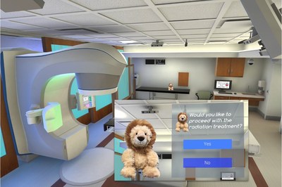 Screenshot from VR Program