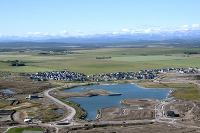 Qualico Communities and Bordeaux Developments, co-developers of the community of Harmony announce an agreement with spa developer Groupe Nordik to construct its fourth Canadian spa in the award-winning development of Harmony, a residential community at the foot of the Rocky Mountains between Calgary and Banff National Park. (CNW Group/Qualico Communities)