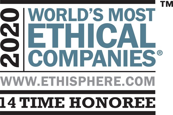 Aflac Incorporated is included on Ethisphere's 2020 list of World's Most Ethical Companies. This is the 14th consecutive year that Aflac has appeared on this prestigious list, making it the only insurance company to appear every year since the recognition's inception in 2007.