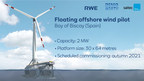 RWE Renewables and Saitec Offshore Technologies test innovative floating platform solution for offshore wind turbines