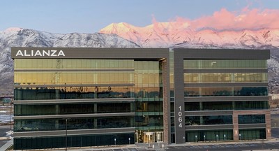 Alianza's new headquarters in the Valley Grove 1 building in Pleasant Grove, Utah.