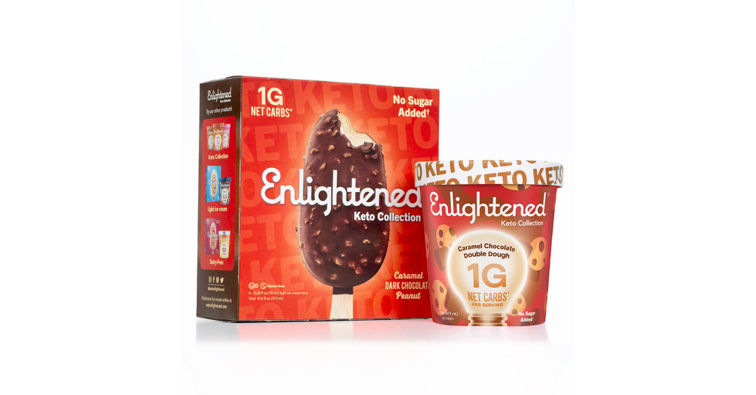 Enlightened takes ice cream to a new level with indulgent Keto