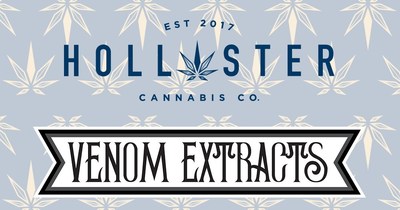 Hollister Biosciences Inc., the creator of California's #1 hash-infused pre-roll HashBone, enters into Letter of Intent to acquire Venom Extracts, one of Arizona's largest producers of award-winning medical cannabis distillate and related products (CNW Group/Hollister Biosciences Inc.)
