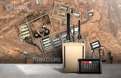 Citadel Defense's Titan counter drone technology is deployed to provide U.S. military services with critical force protection in areas where commercially available drones are threatening safety of troops and infrastructure. Citadel Defense's Titan counter drone technology is deployed to provide U.S. military services with critical force protection in areas where commercially available drones are threatening safety of troops and infrastructure.