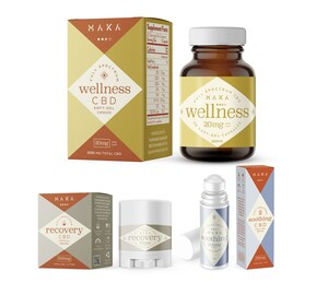 MAKA High-Potency CBD Line for Active Lifestyles Launches