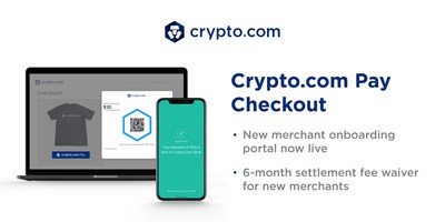 New merchants can now enjoy settlement fee waiver for 6 months (PRNewsfoto/Crypto.com)