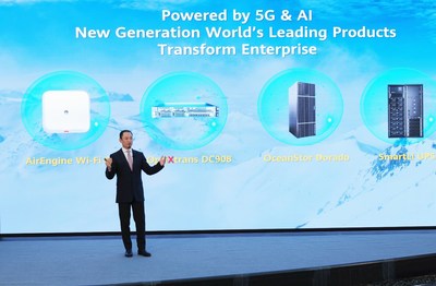 Qiu Heng, presidente de marketing global, Huawei Enterprise BG (PRNewsfoto/Huawei)