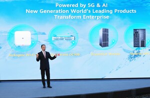 Huawei lanza cuatro productos estrella para el mercado empresarial con excelente desempeño, ultra grande capacidad, ultra rápida velocidad y ultra larga vida de servicio