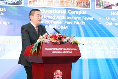 Sun Fuyou, vice-presidente do Huawei Enterprise BG (PRNewsfoto/Huawei)